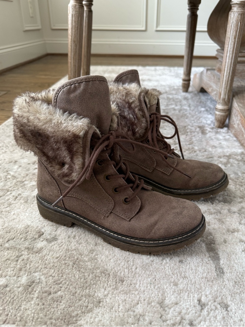 Mossimo Faux Fur Winter Boots